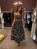 Black Floral Dress