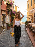 Black Polka Pants