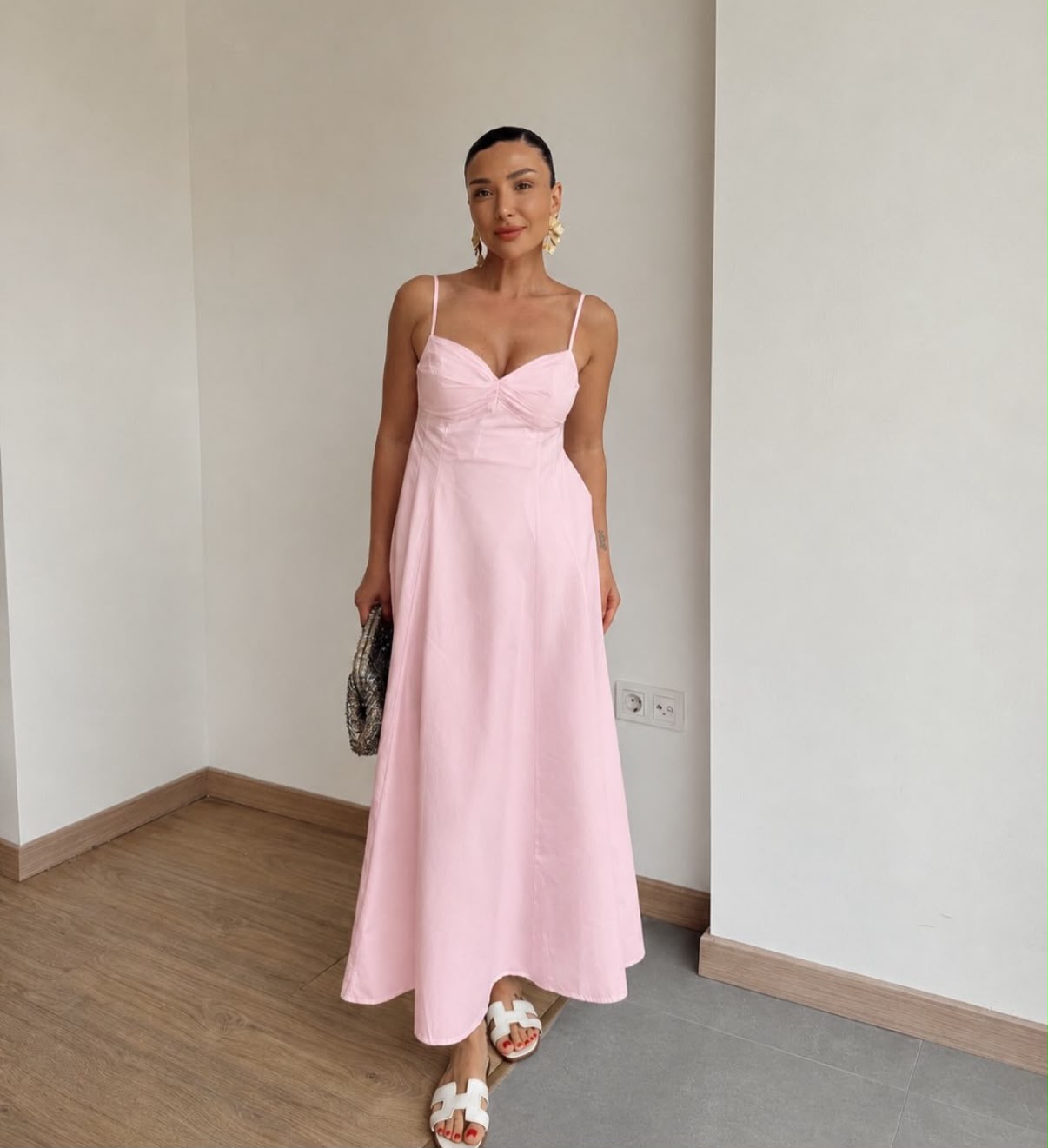 Long Pink Dress