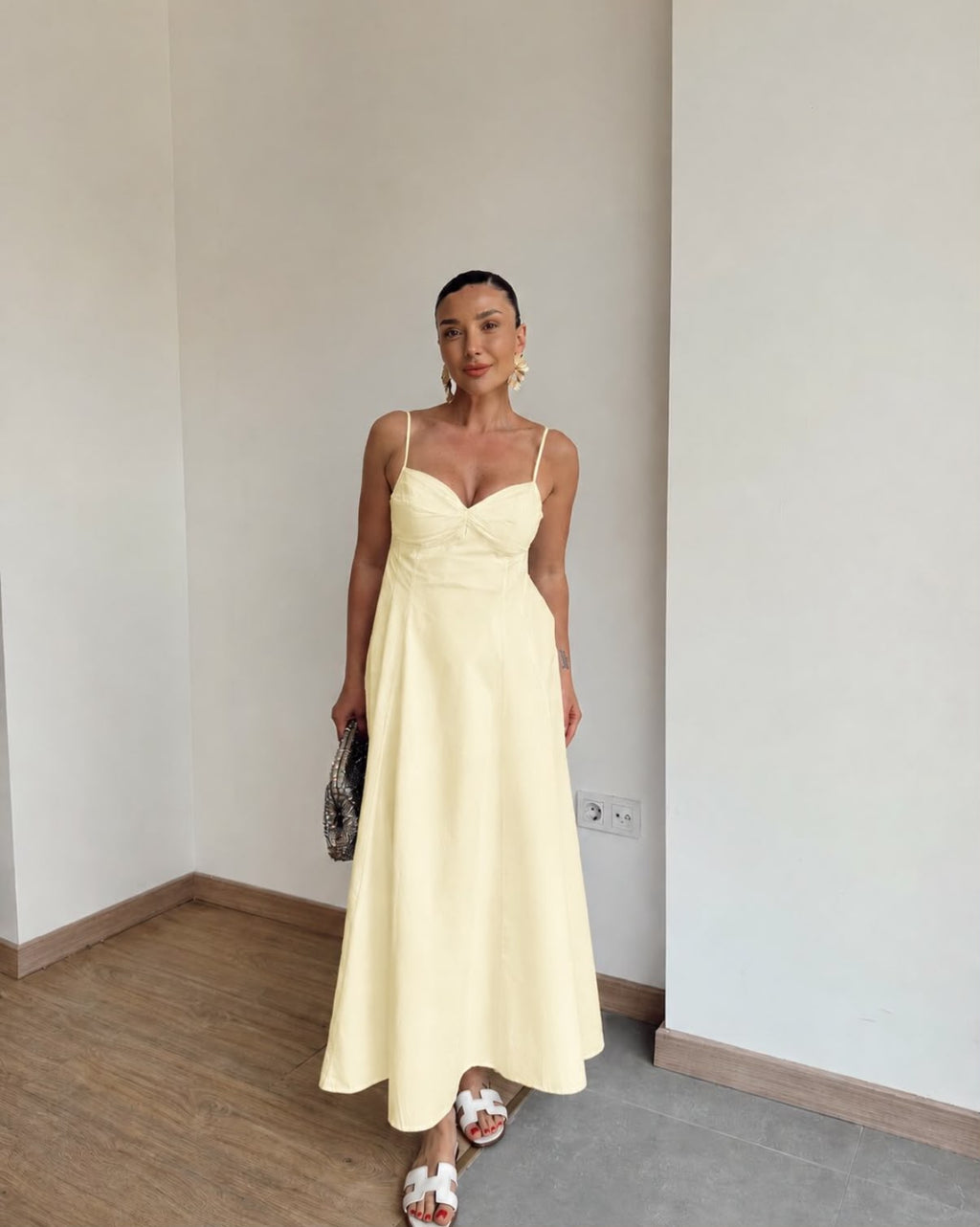 Long Yellow Dress