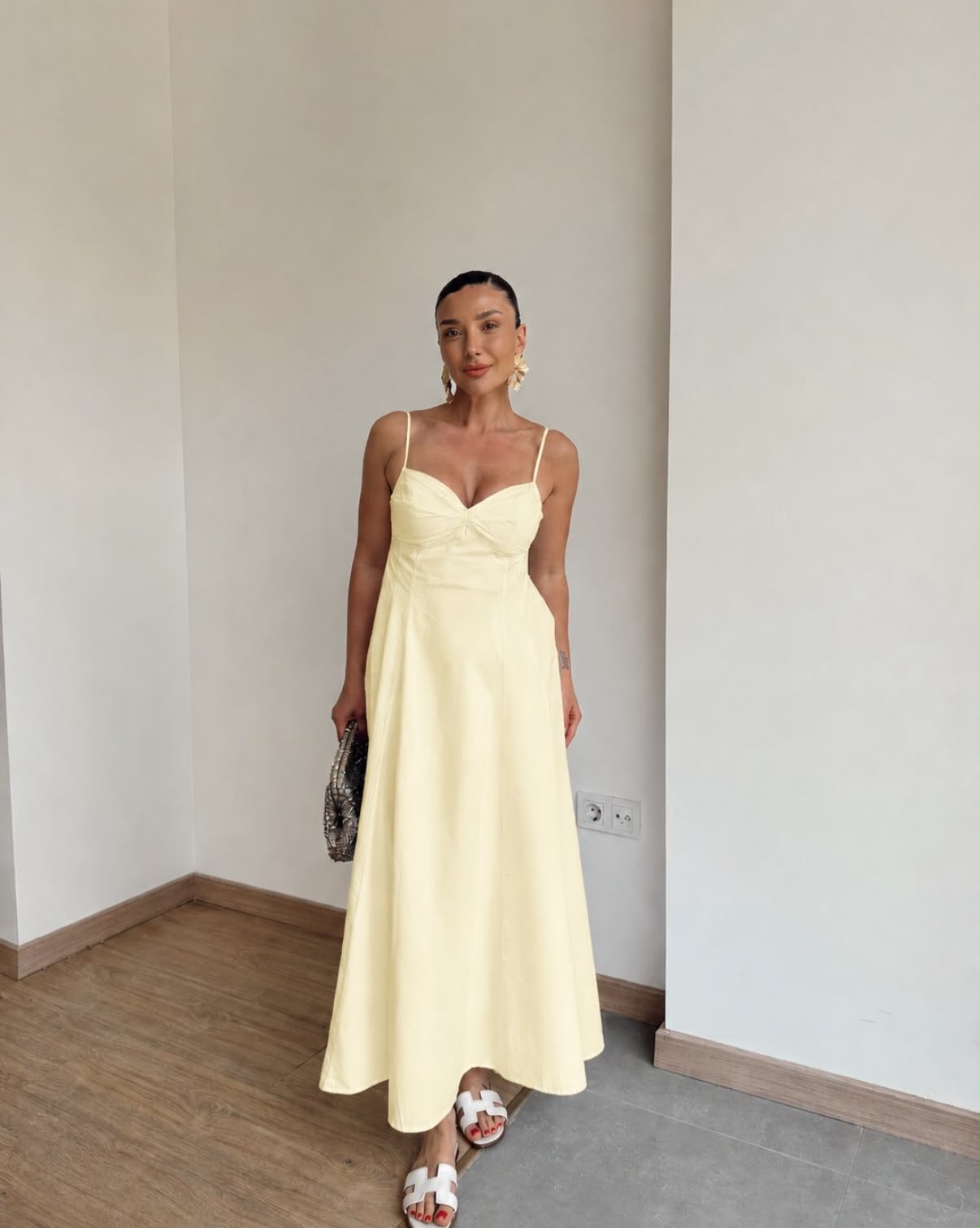 Long Yellow Dress