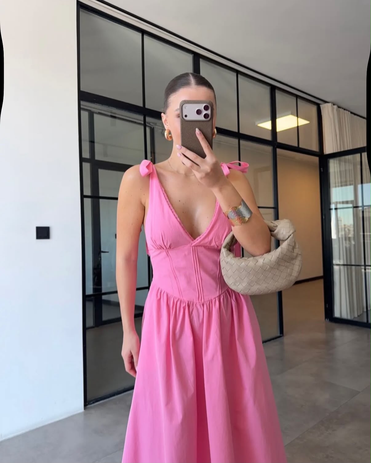 Pink Bow Dress