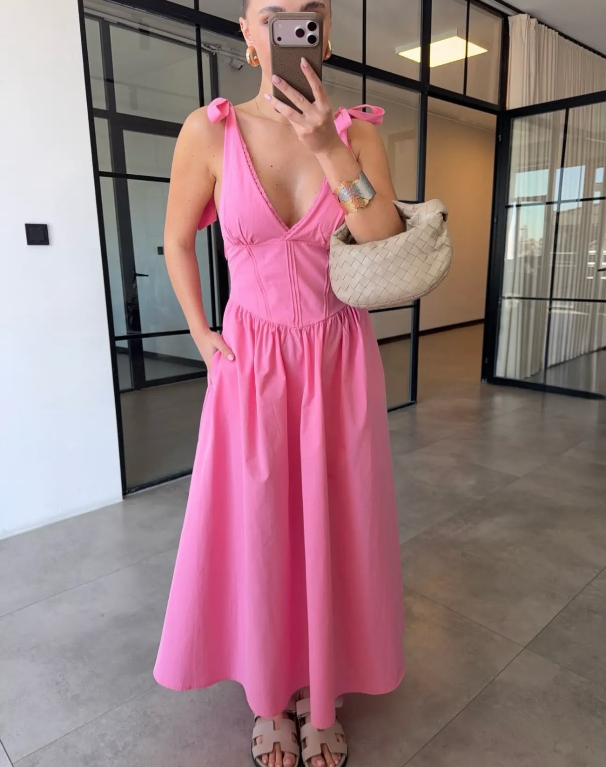 Pink Bow Dress