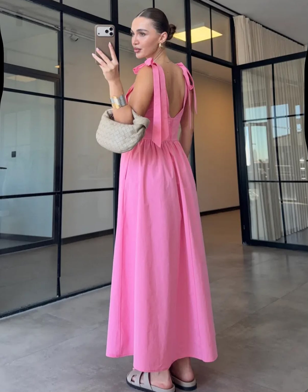 Pink Bow Dress