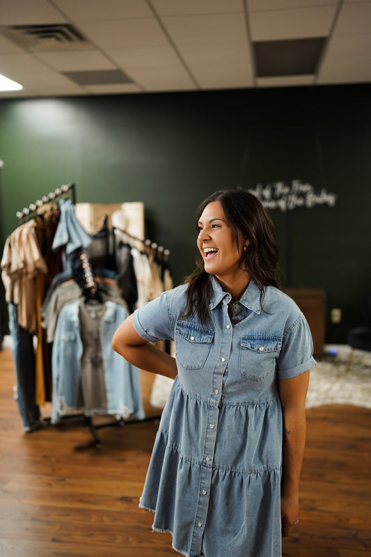 Denim Darling Dress