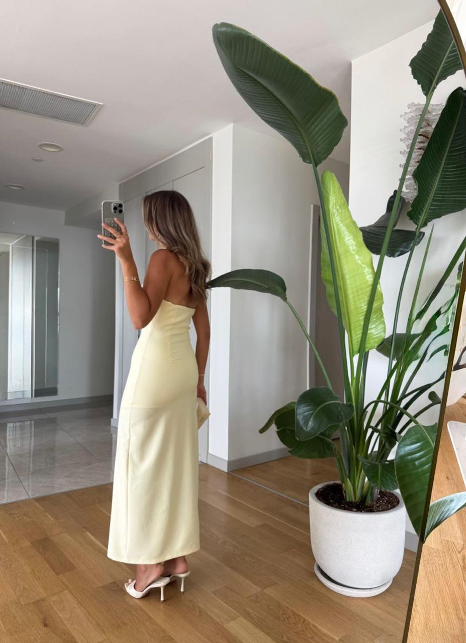 Yellow Long Dress